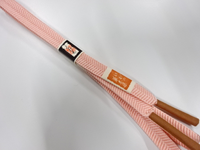 未使用品　正絹　手組帯締め